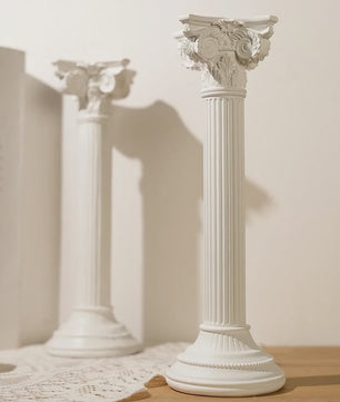Klassieke Romeinse Zuil Decoratie - Griekse Tempel Stijl Zuiltje