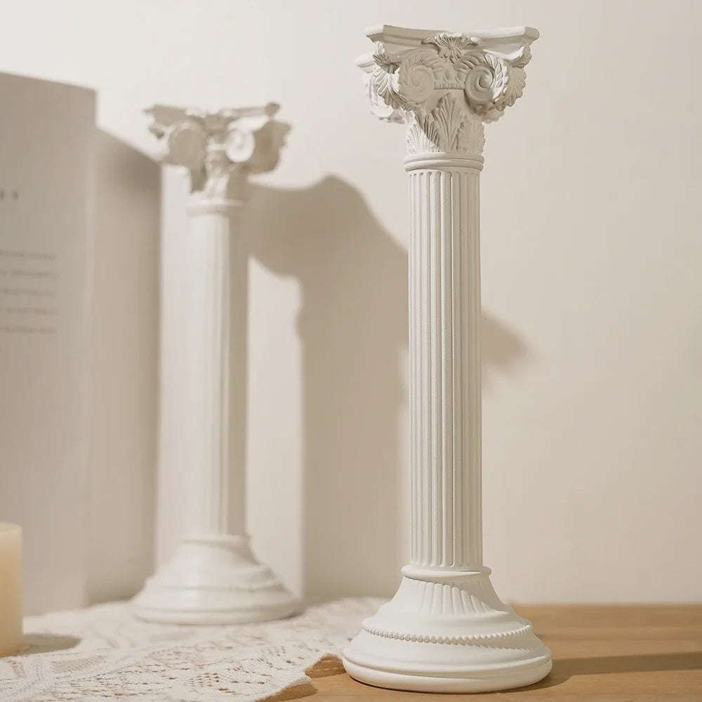 Klassieke Romeinse Zuil Decoratie - Griekse Tempel Stijl Zuiltje