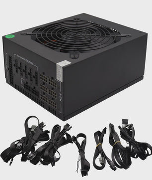 Krachtige 2000W ATX Modulaire PC Voeding voor Mining (ETH/BTC) - 110V/220V