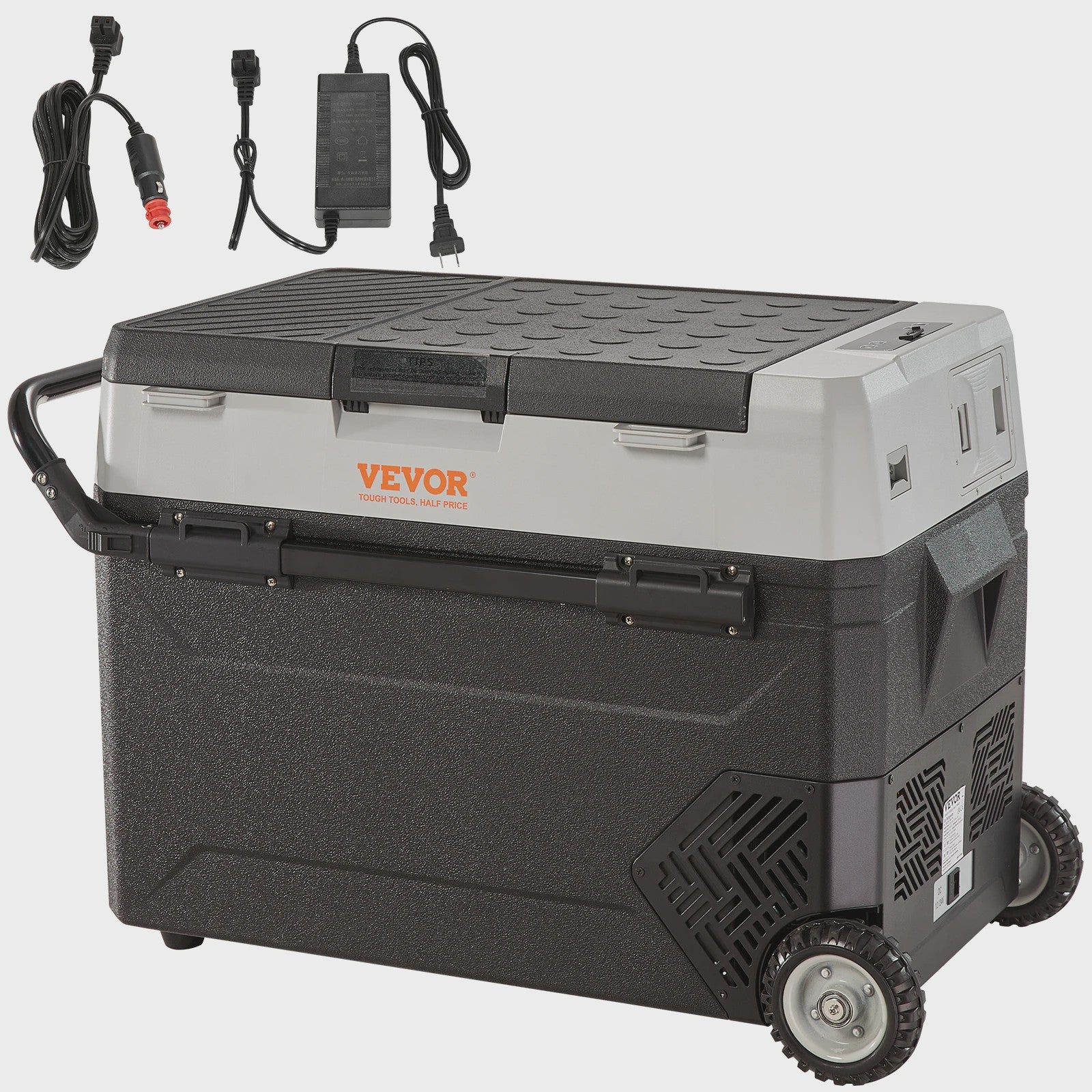 Draagbare Dubbel Zone Koel-Vriesbox 38L/40QT - 12V Auto Koelkast met Verstelbare Temperatuur