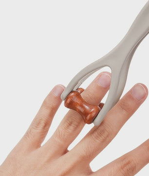 Dubbele Roller Vinger Massager - Verlicht Vermoeidheid & Bevorder Bloedcirculatie