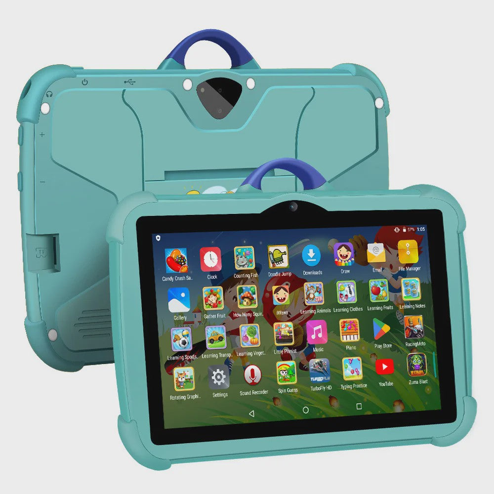 7 Inch Kinder Tablet PC - Android 13, 4GB RAM, 64GB ROM, Educatief & Leerzaam