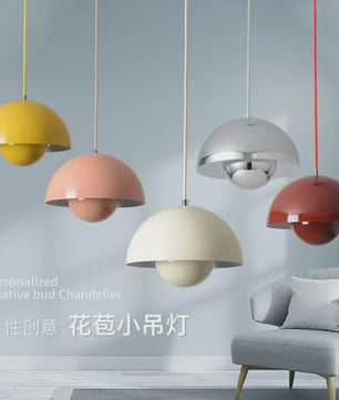 Moderne Design Hanglamp 'Bud' - 23cm - Meerdere Kleuren - Sfeervolle Verlichting