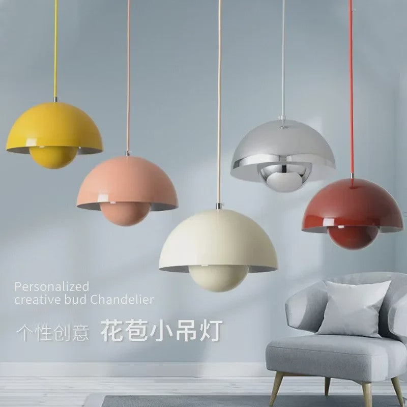 Moderne Design Hanglamp 'Bud' - 23cm - Meerdere Kleuren - Sfeervolle Verlichting