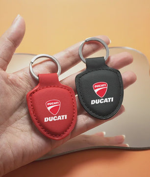 Leren Ducati Autosleutelhanger - Perfect voor Monster, Panigale & meer