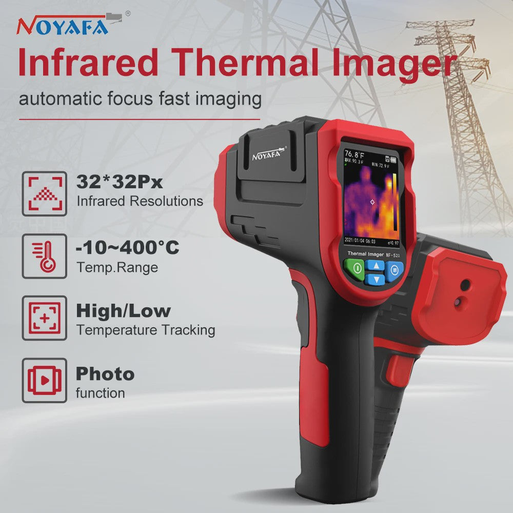 NOYAFA NF-521 Infrarood Thermische Camera | -20~400°C | Vloerverwarming Detector