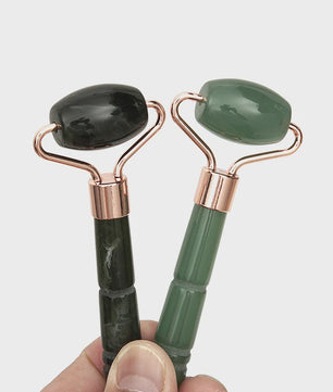 Jade Gezichtsroller & Gua Sha Tool - Natuursteen Massage voor Huidverjonging & Facelift