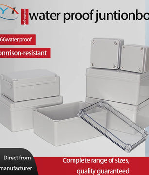Waterdichte Kunststof Projectbehuizing IP66 - Robuuste Elektronica Behuizing voor Buiten