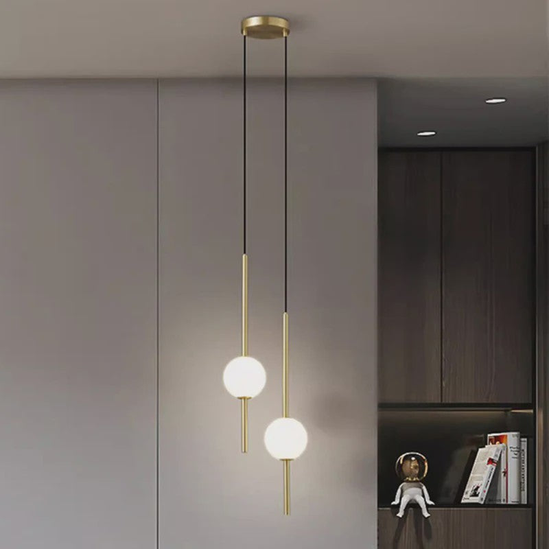 Moderne LED Hanglamp voor Slaapkamer en Nachtkastje - Stijlvolle Binnenverlichting