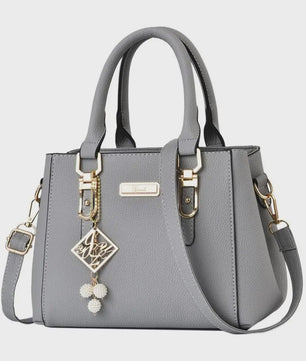 Luxe Leerlook Handtas Dames met Grote Capaciteit en Afneembare Schouderband