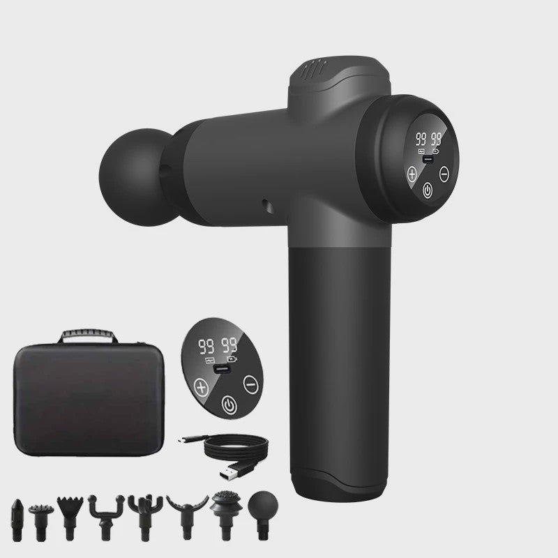 Krachtige Massage Gun: 99 Snelheden voor Diepe Weefselmassage & Spierherstel