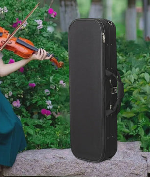 Waterdichte Vioolkoffer met Veilige Rits en Nekhouder - Draagbare Tas voor Muziekinstrumenten