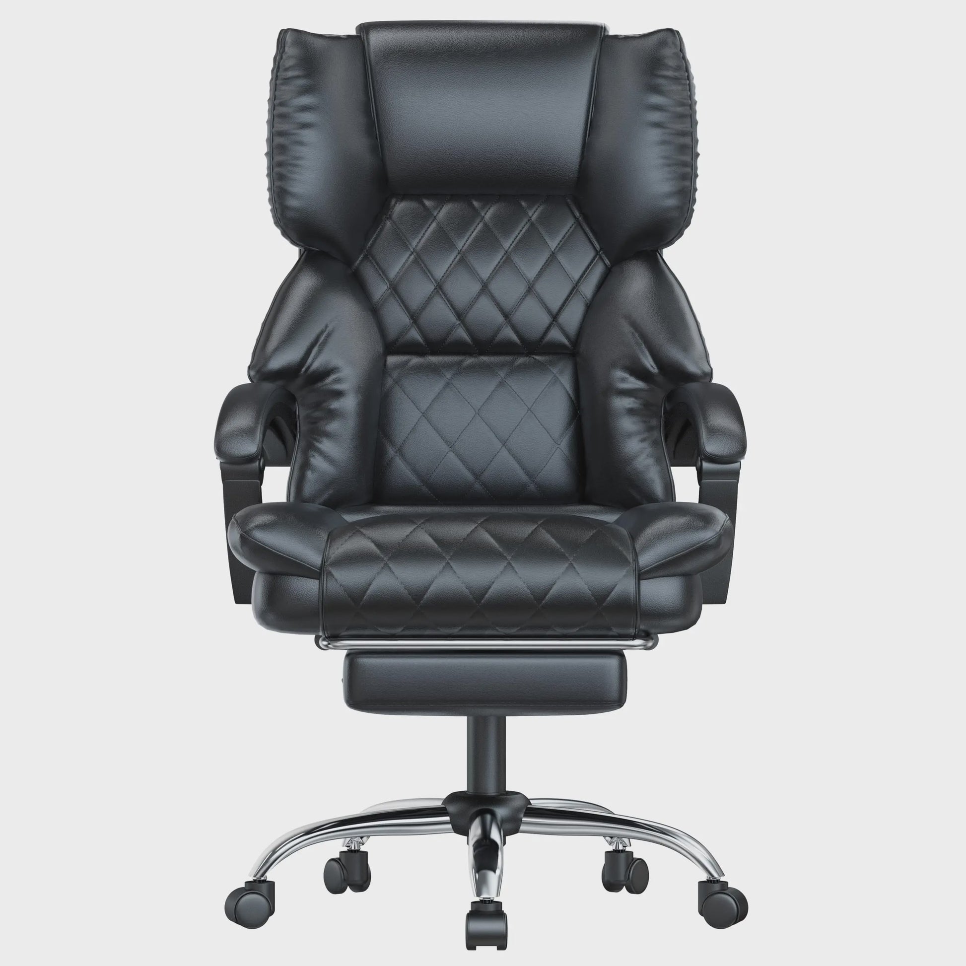 Ergonomische Directiestoel met Voetensteun - PU Leer - Verstelbaar