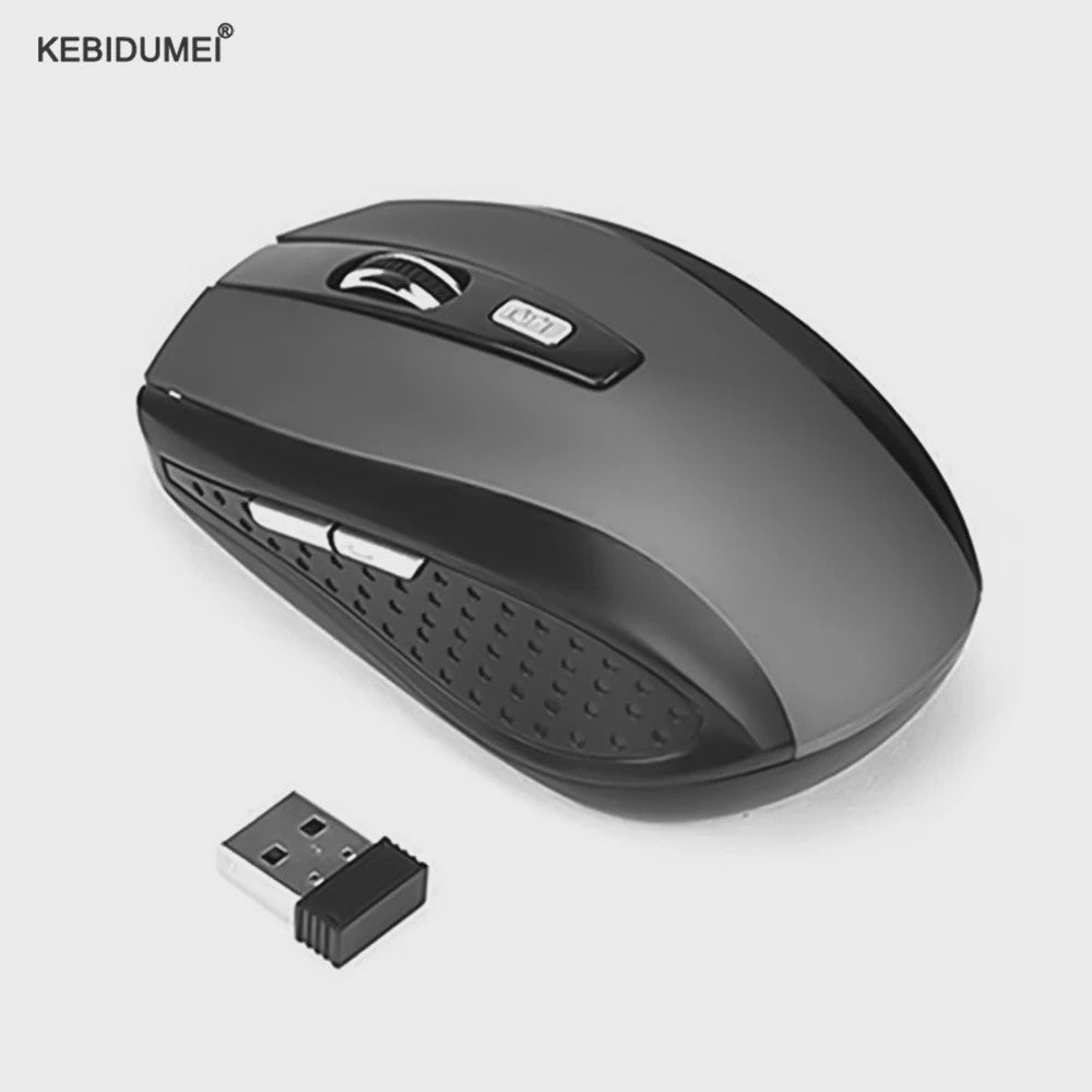 Draadloze Muis 2.4Ghz - Slim, Stil & Ergonomisch met Instelbare DPI voor PC/Laptop