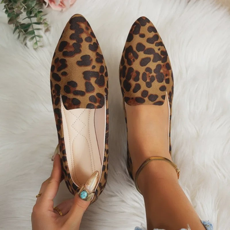 Comfortabele Dames Loafers met Puntige Neus - Stijlvolle Flats voor Dagelijks Gebruik