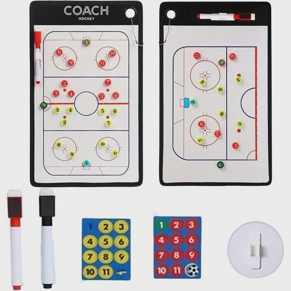 Magnetisch IJshockey Tactiekbord - Complete Coach Set voor Training & Wedstrijd