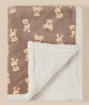 Luxe Baby Swaddle Deken - Warm Fluwelen & Lamswol Fleece - Zacht & Knus voor de Baby