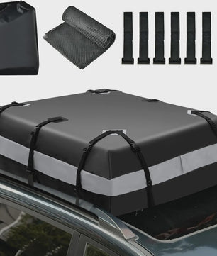 Waterdichte Dakkoffer 420L met Combinatieslot, Haken & Mat - Universeel voor Alle Auto's