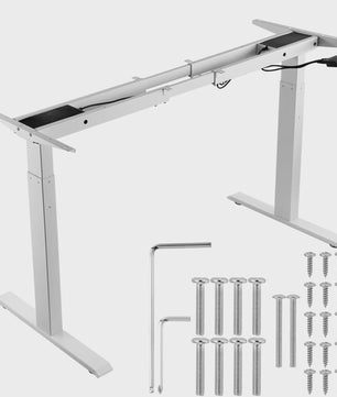 Elektrisch Sta-Bureau Frame: Verstelbaar Werkstation voor Thuis of Kantoor