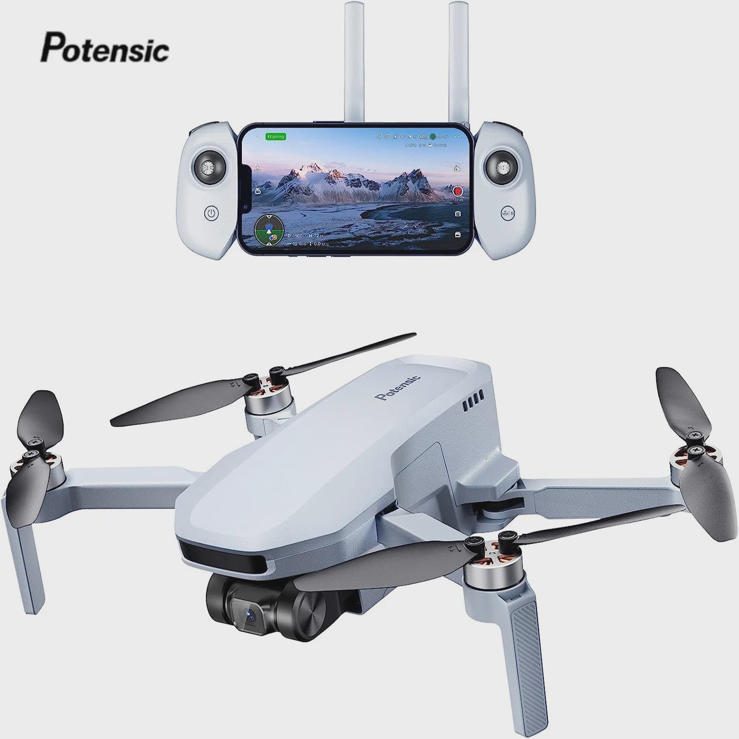 Potensic ATOM SE Drone: Professionele 4K Camera, GPS, 4KM Bereik & 31 Min Vliegtijd