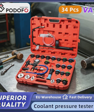 Professionele Koelsysteem Druk & Vacuüm Tester Kit - Lekdetector Auto Radiator