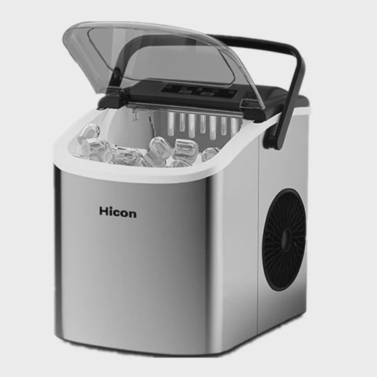 Draagbare IJsmachine 220V - Snel IJs Maken voor Thuis & Camping - Zelfreinigend & Energiezuinig