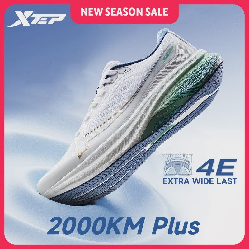 Xtep 2000km Plus Heren Hardloopschoenen - Lichtgewicht, Antislip & Slijtvast