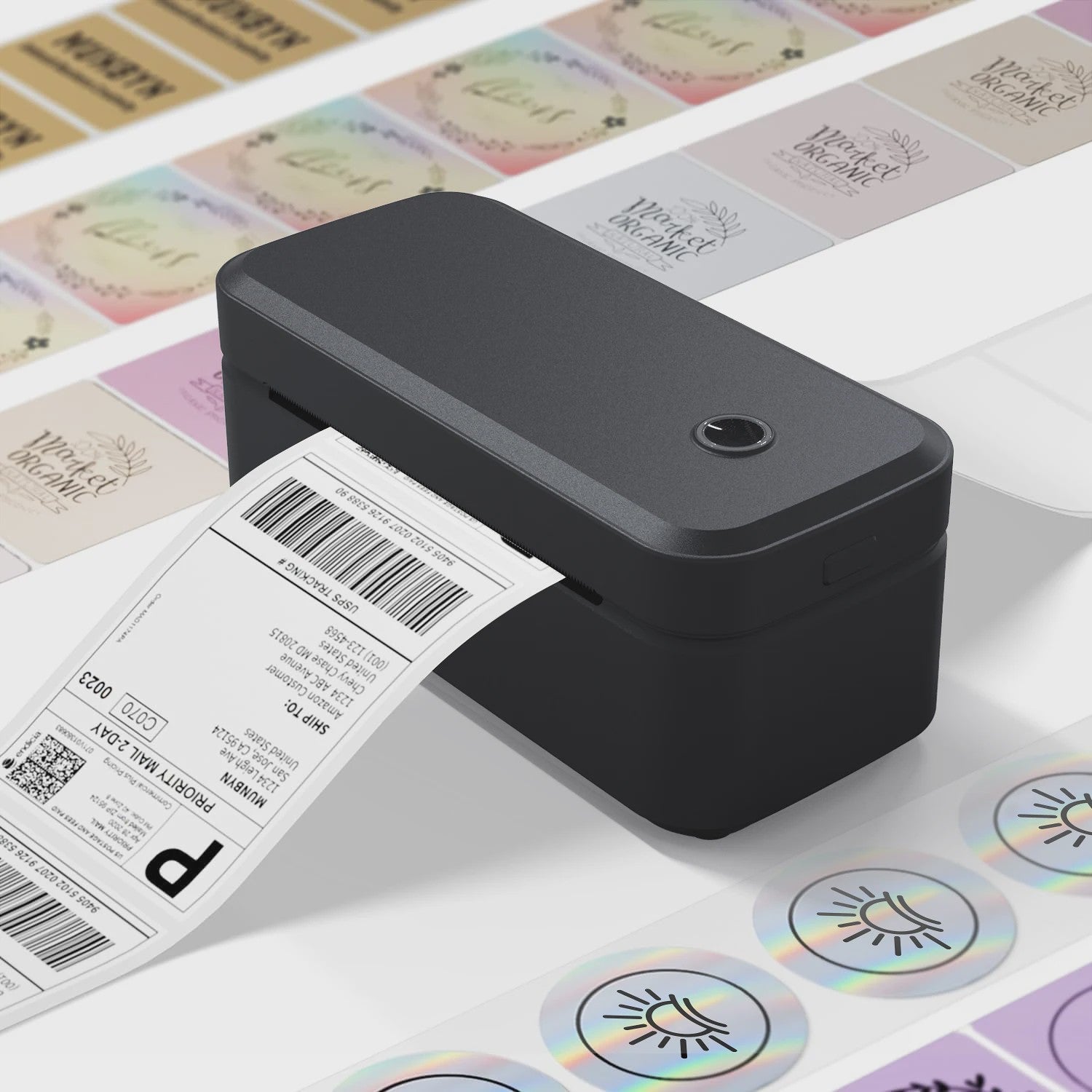 Marklife X4 Thermische Labelprinter - Draagbaar, Bluetooth & Automatische Herkenning