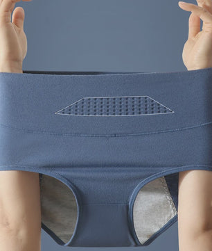 Hoge Taille Menstruatie Broekjes voor Dames - Lekvrij & Katoen - Plus Size L-4XL