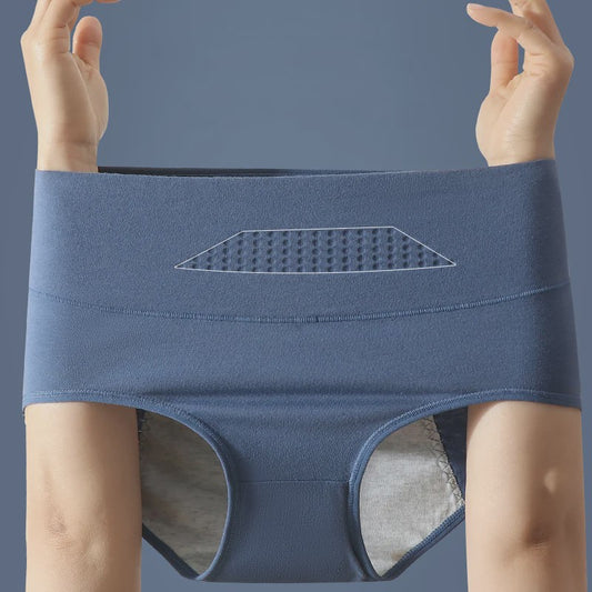Hoge Taille Menstruatie Broekjes voor Dames - Lekvrij & Katoen - Plus Size L-4XL