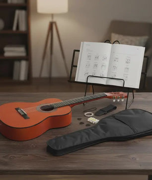 8-delige Klassieke Gitaar Set voor Beginners - 3/4 Maat (36 Inch)