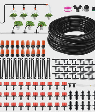 149-delige Drip Irrigatie Systeem Kit - 30 Meter Tuinslang voor Efficiënte Watergift