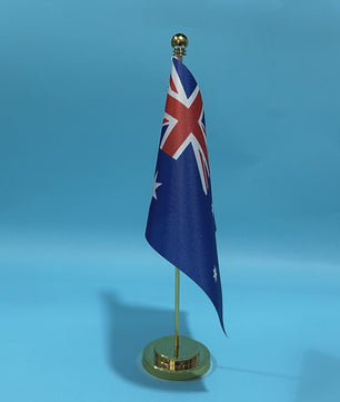 Australische Bureauvlag 14x21cm - Polyester Tafelvlag voor Kantoor