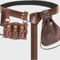 Middeleeuwse Riem Set met Magische Flesjes en Buidel - Halloween Kostuum Prop