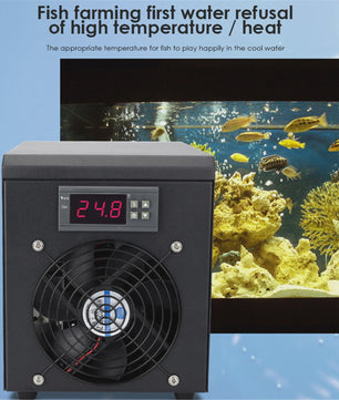 55L Aquarium Koelmachine - Stille Waterkoeler voor Vissen en Aquacultuur