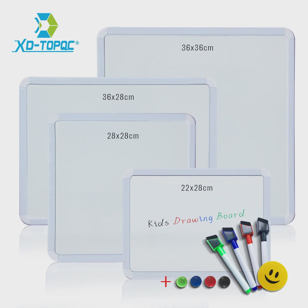 Magnetisch Whiteboard met PVC Frame - Ideaal voor Notities en Tekeningen