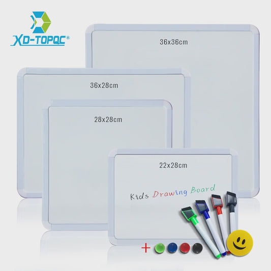 Magnetisch Whiteboard met PVC Frame - Ideaal voor Notities en Tekeningen