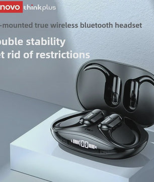 Lenovo XT80 Draadloze Oordopjes met Oorhaken - Bluetooth 5.4, Ruisonderdrukking, Waterdicht