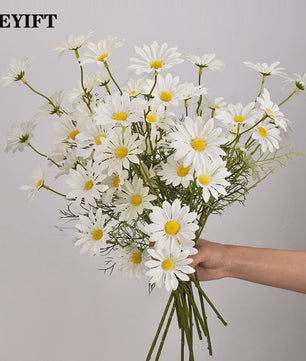 Kunstboeket Margrieten (3/5/10 stuks) - Zijde Kunstbloemen voor Decoratie