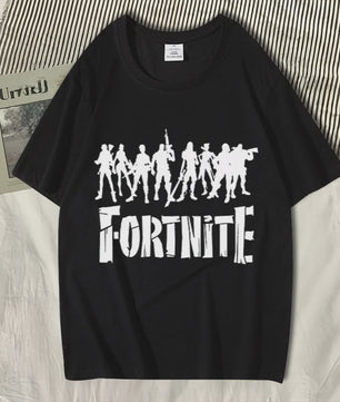 Fortnite Zomer T-shirt Unisex - Stijlvolle Casual Kleding van Puur Katoen
