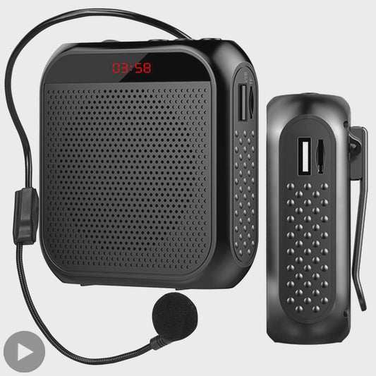 Draagbare Megafoon Speaker met Microfoon - Geluidsversterker voor Docenten en Gidsen