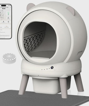 Automatisch Zelfreinigende Kattenbak - Grote Capaciteit, WiFi & App Bediening