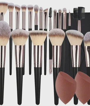 Professionele Make-up Kwasten Set - Zacht & Fluffy voor Foundation, Blush & meer