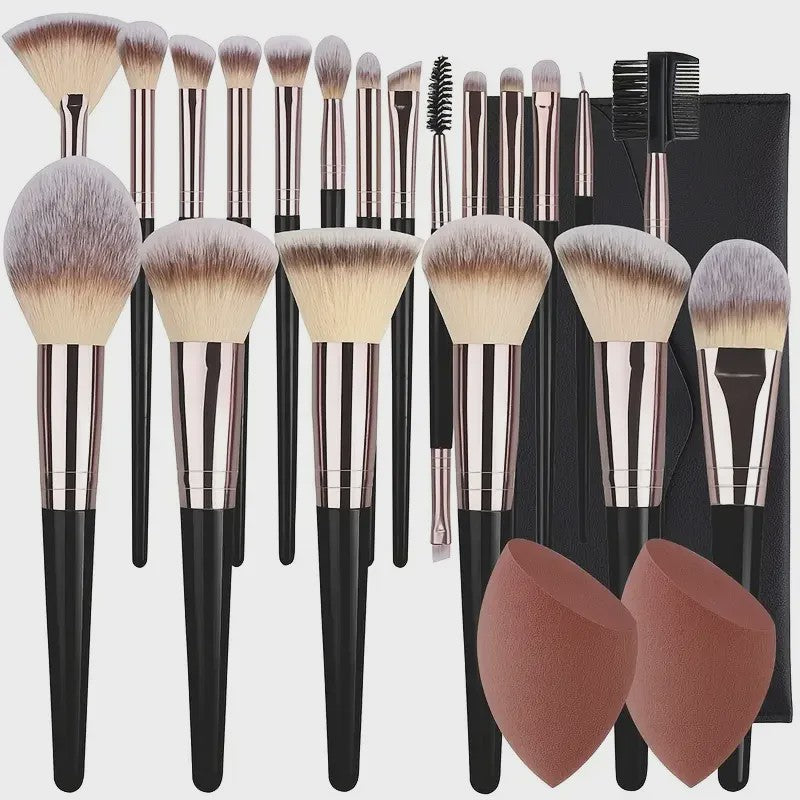 Professionele Make-up Kwasten Set - Zacht & Fluffy voor Foundation, Blush & meer