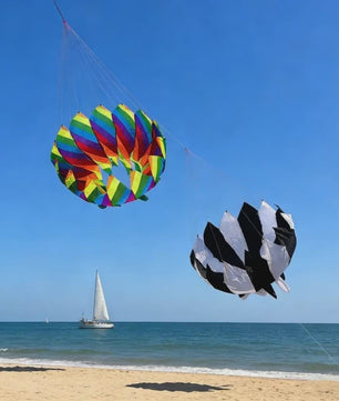 Grote Regenboog Vlieger - Nylon Parachute Vlieger voor Professioneel Vliegeren
