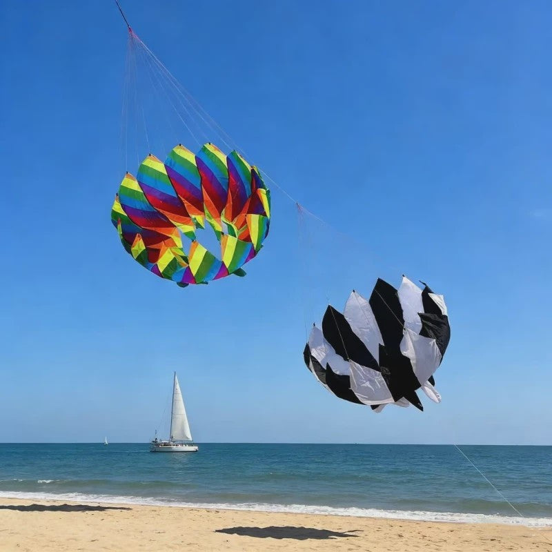 Grote Regenboog Vlieger - Nylon Parachute Vlieger voor Professioneel Vliegeren
