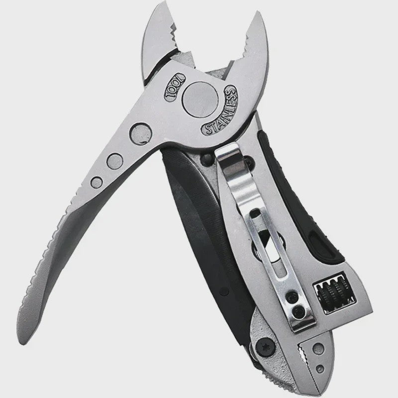 Multitool Zakmes Tang Schroevendraaierset Verstelbare Sleutel - Outdoor & Survival Gereedschap