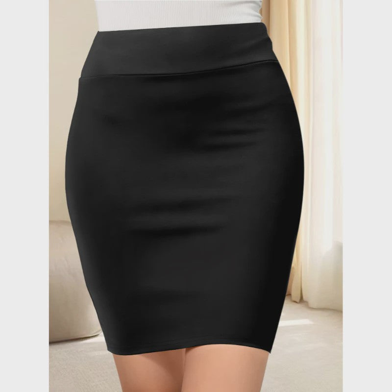 Elastische Kokerrok Dames - Stijlvolle Half Bodycon Rok voor Werk en Casual