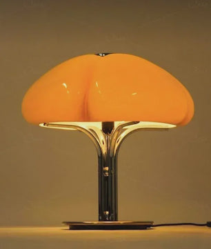 Nordic Pompoen LED Tafellamp - Bauhaus Retro Design voor Sfeervolle Verlichting