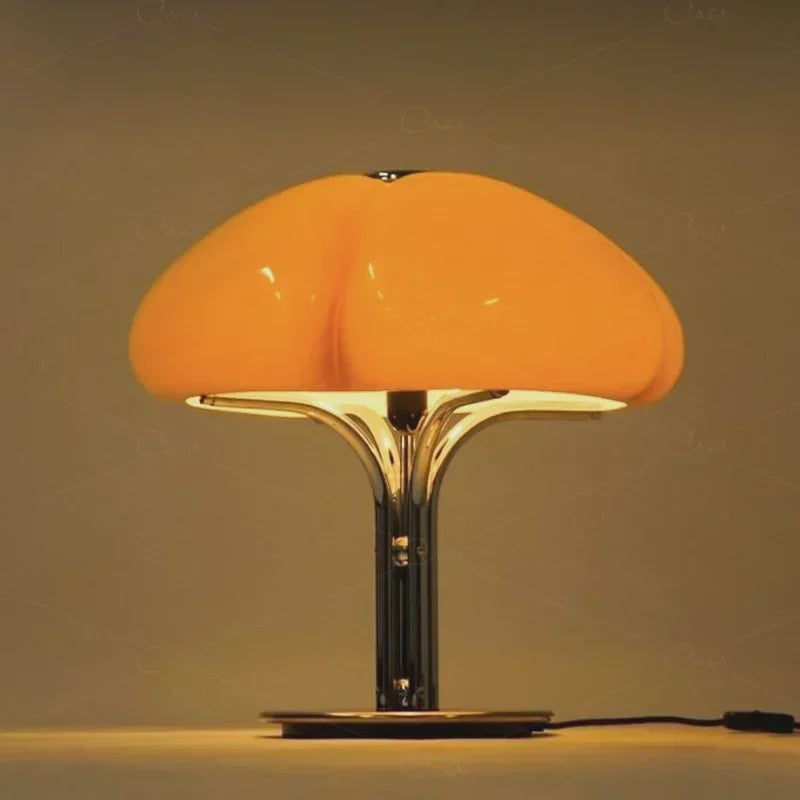 Nordic Pompoen LED Tafellamp - Bauhaus Retro Design voor Sfeervolle Verlichting